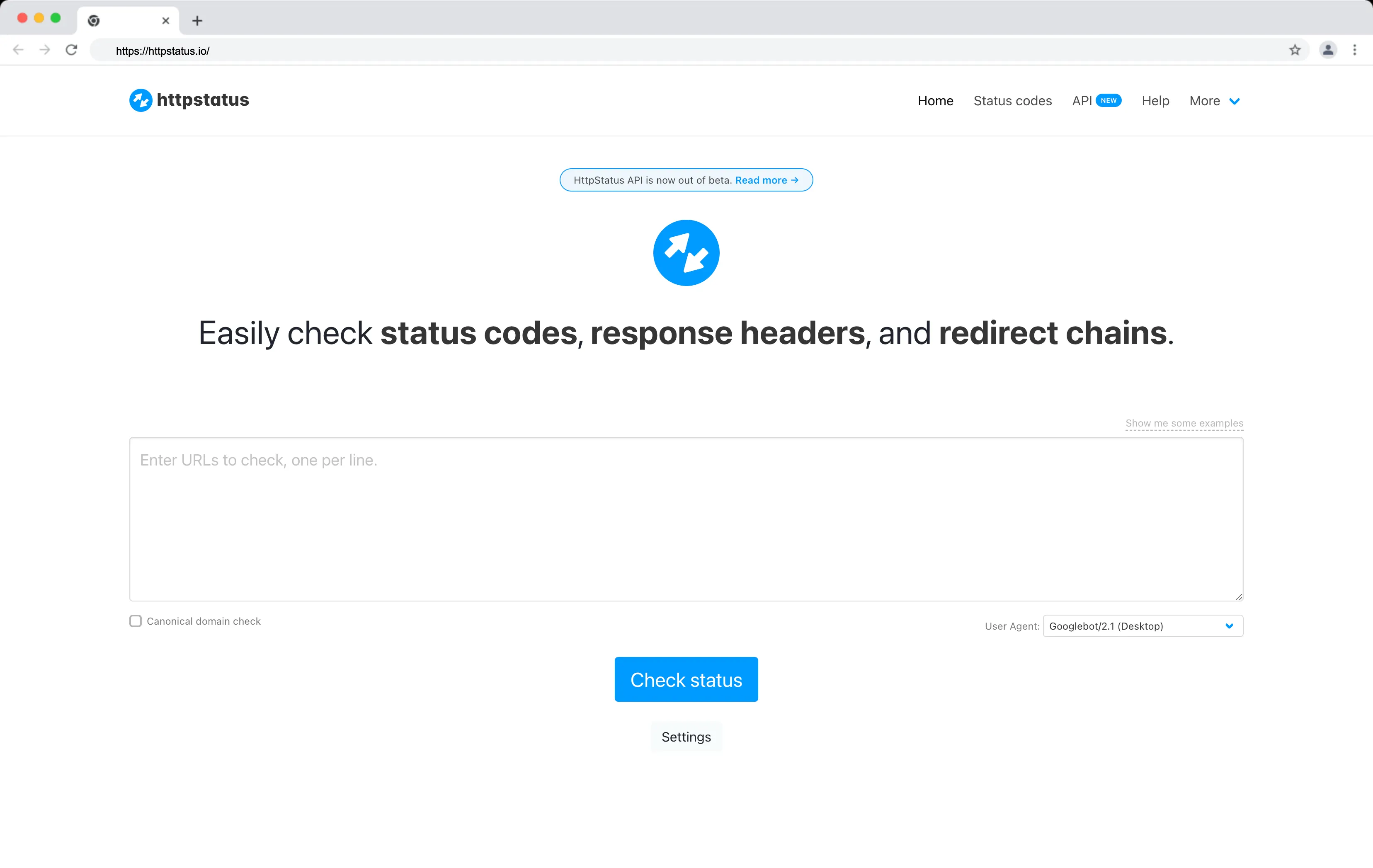 Httpstatus.io
